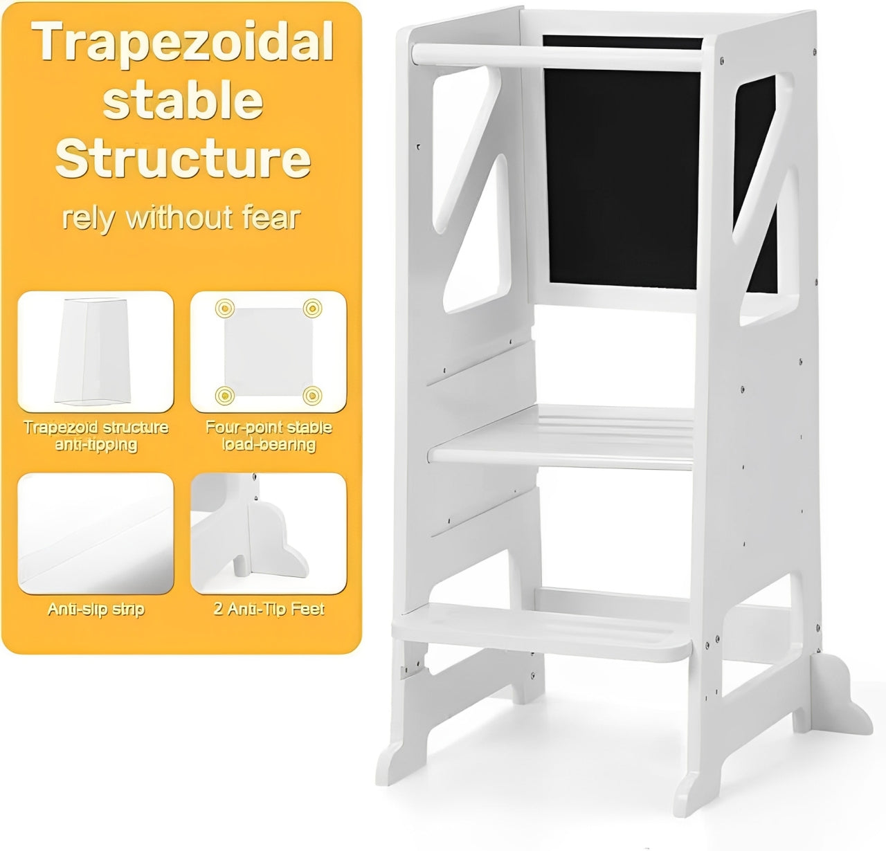 Taburete de Aprendizaje Estilo Montessori