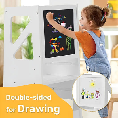 Taburete de Aprendizaje Estilo Montessori