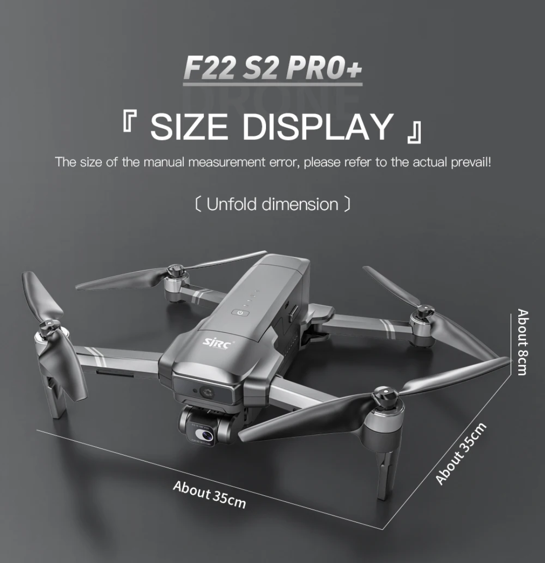 Dron Profesional SJRC F22 S2 PRO+