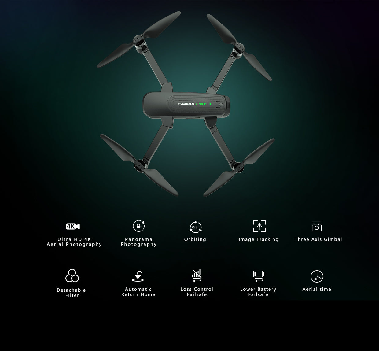 Hubsan Zino Pro Plus Hultra HD 4K 8KM