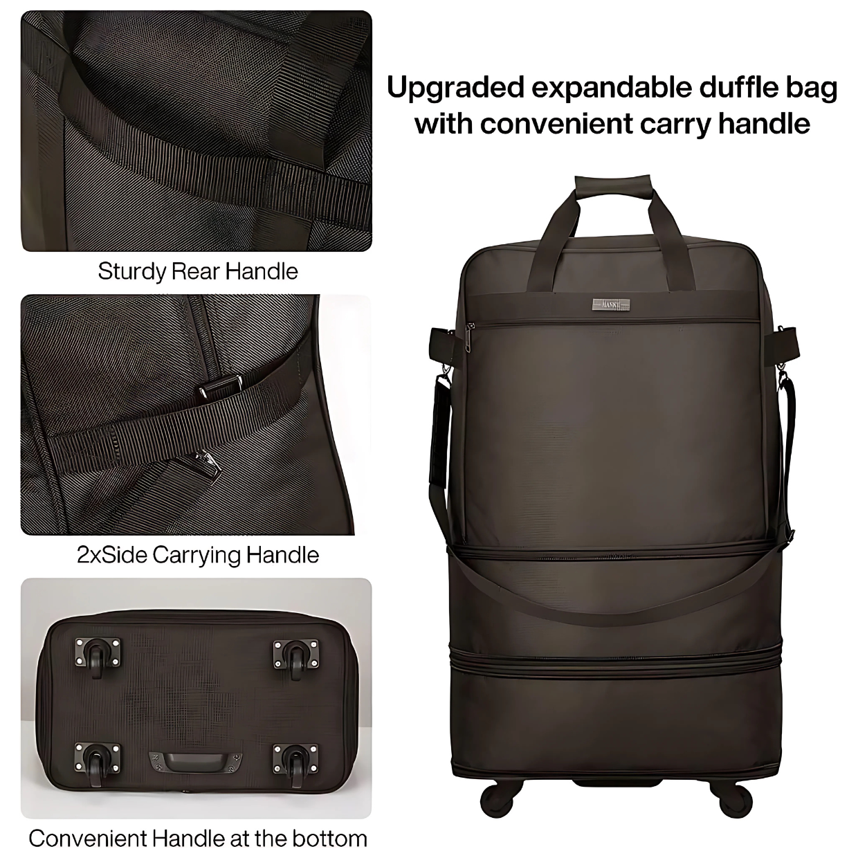 Bolso de Equipaje Expandible Hanke